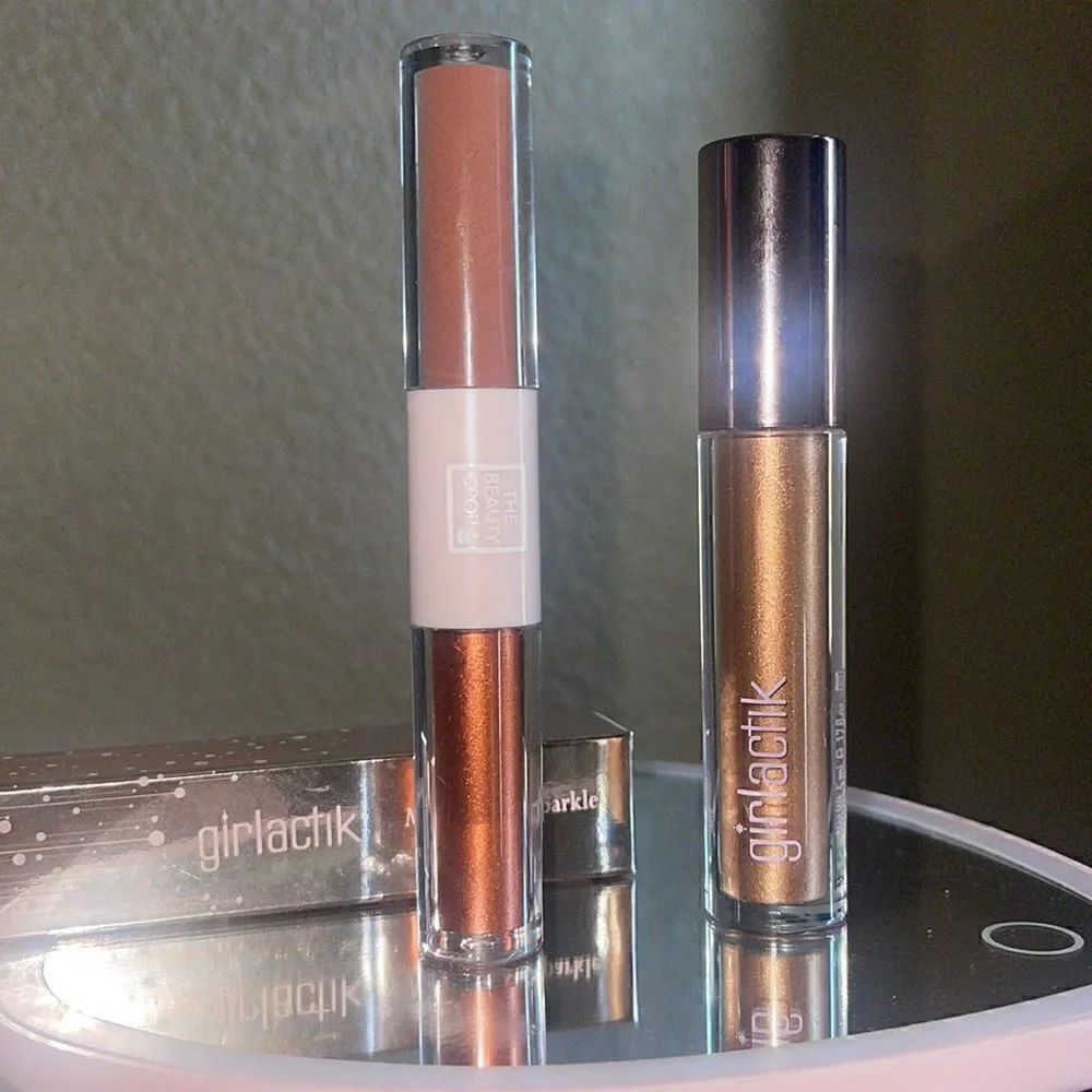 NIB🌸 Girlactik Metallic Eye Sparkle Shadow Glam + duo shadow